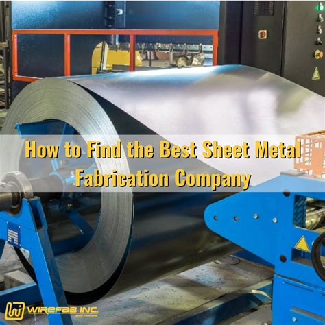 top sheet metal companies in usa|sheet metal manufacturing companies.